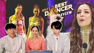 Indias Best Dancer Reaction by Korean  Saumya और Vartika को मिला [upl. by Felicia]