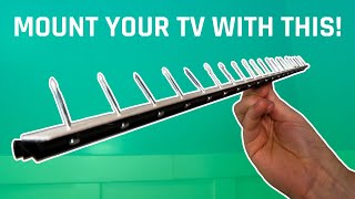 The Absolute EASIEST Way to Safely Mount a TV to Drywall [upl. by Shiff]