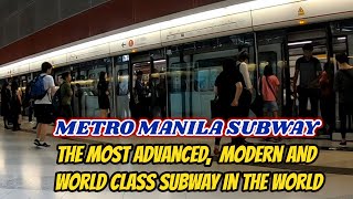 Metro Manila Subway will be Best Subway in Southeast Asia [upl. by Osner]