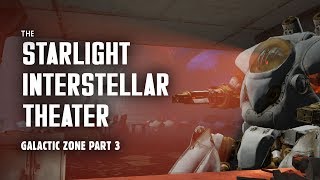 Galactic Zone Part 3 The Starlight Interstellar Theater  Fallout 4 Nuka World Lore [upl. by Eceinert]