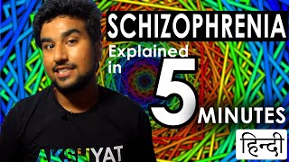 Schizophrenia in 5 MINUTES HINDI  Class 12 Psychology Chapter 4  BA Hons  UGC NET IAS [upl. by Retnyw]