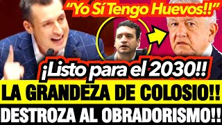 quotQué GRAN DISCURSO de DONALDO COLOSIOquot Exhibe al PEJE y sus HUESTES Morenistas en el SENADO [upl. by Valorie400]