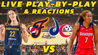 Indiana Fever vs Washington Mystics  Live PlayByPlay amp Reactions [upl. by Trebleda]