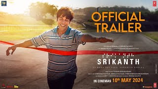 SRIKANTH Official Trailer RAJKUMMAR RAO  JYOTHIKA ALAYA [upl. by Mildrid687]