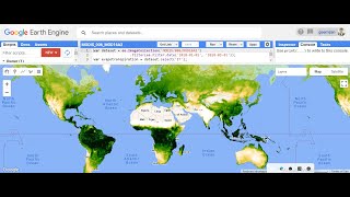 Google Earth Engine How to make monthly Evapotranspiration chart amp NDVI animation using GEE [upl. by Angie]