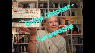 Dritte Lesewoche im Oktober Was gelesen Anders als erwartet [upl. by Noll]