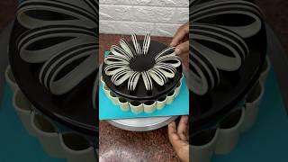 Most satisfying chocolate cake decorating ideas shortsfeed chocolatecake chocolate trending [upl. by Nylirem]