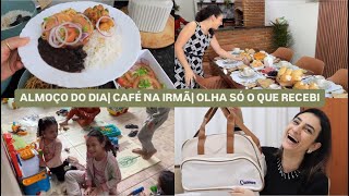 Cozinhando comigo café caprichado na irmãamamos ficar em famíliapresente inesperado  LAÍS VELOSO [upl. by Adnovoj317]