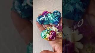 ✔ Epoxy ResinArt  Moederdag Idee  DIY Epoxy Resin Art shorts [upl. by Pamella]