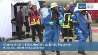 ChemieUnfall Großeinsatz für die Feuerwehr [upl. by Ezitram657]