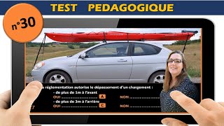 ✅Test code de la route 2023 30 Permis de conduire [upl. by Hellman]