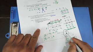 OLevel Math D QP Solution 402421MJ17 Q 1 to 5 1 of 3 [upl. by Ennairb113]