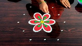 simple rangoli muggulukolam rangoli designseasy small latest rangoli designsdaily muggululatest [upl. by Scrivenor35]