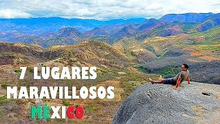 7 lugares increíbles de México [upl. by Ainoet]