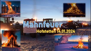 Das Mahnfeuer 2024  Hofstetten Landkreis Landsberg  Bleibt im Gedächtnis [upl. by Pisano]