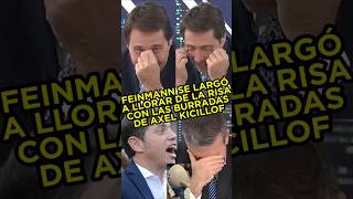 FEINMANN CASI SE LARGA A LLORAR DE LA RISA CON LAS BURRADAS DE KICILLOF fyp parati argentina [upl. by Raeann862]