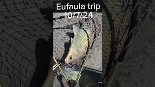 Eufaula trip 10724 oklahomafishing crappiefishing crappie fishing oklahomaoutdoors [upl. by Allekim]