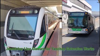 Joondalup Line Joondalup  Butler Closure 8th  10th Dec 2023 incl Yanchep Extension Update [upl. by Telfer621]