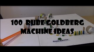 100 Chain Reaction Machine Ideas Part 1 [upl. by Celine]