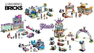 Lego Friends GoKart Theme Compilation of All Sets [upl. by Swisher586]