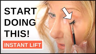 Eyeliner Tutorial For Mature Eyes  Fabulous50 [upl. by Gillett768]