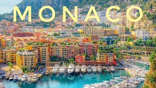 Monaco 🇮🇩  MonteCarlo  Provence  4K  Walking Tour  French Riviera  South of France [upl. by Krefetz]