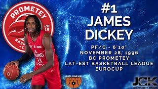 James Dickey  BC Prometey Highlights 202223 [upl. by Georgi]