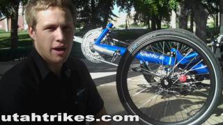 HP Velotechnik Gekko FX Recumbent Trike Presented by Utah Trikes [upl. by Kirstyn762]