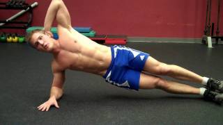 How To Side Oblique Crunch [upl. by Aliek]