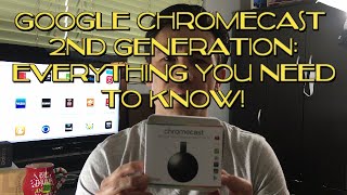 Google ChromeCast 2nd Generation Explained  Reviewed  How to  Android iPhones Computers etc [upl. by Eimmat]