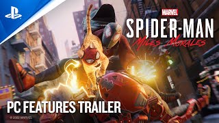 Marvels SpiderMan Miles Morales  Features Trailer I PC Games [upl. by Olenolin]