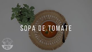 Deliciosa Sopa de Tomate [upl. by Yerhpmuh]