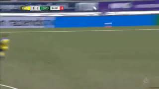 Strand Larsen Goal CambuurGroningen 12 [upl. by Trbor]