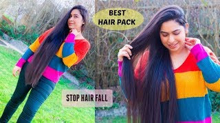 How to Stop Hair Fall and Regrow New Hair  DIY Healthy Hair  Shahnaz Shimul  2019 [upl. by Assirral520]