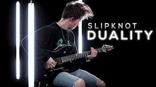 Slipknot  Duality  Cole Rolland Guitar Cover [upl. by Annocahs]