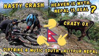 Heaven Is Myth Nepal Is Real  Dirt Bike Ride in Nepal  TwinsRiderVlog Dirt Ride  Music [upl. by Osmen]