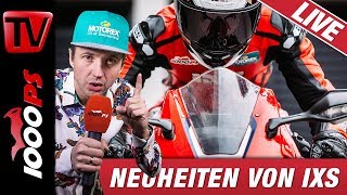 Motorradbekleidung Neuheiten 2019  Neuheiten von IXS  Live Beratung und Information [upl. by Nellda]