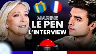 Marine Le Pen  Linterview face cachée Présidentielle 2022 [upl. by Ennyleuqcaj]