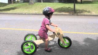 WOODBIKE  bicicleta em madeira  CAMARÁ MOVELARIA [upl. by Cirri732]