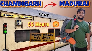 🚂MADURAI SF EXPRESS  Part 2 CHANDIGARH to MADURAI Train Journey🤩🤩🤩 [upl. by Beryle]