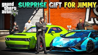 MICHEAL GIVE THE SURPRISE FOR JIMMY 🤩🤩 Gta 5 Gameplay [upl. by Ocker]