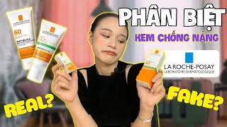 HƯỚNG DẪN PHÂN BIỆT KEM CHỐNG NẮNG LA ROCHEPOSAY [upl. by Assiar]