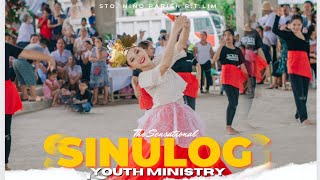 SINULOG DANCE PRESENTATION  Youth Ministry  Sto Niño Parish [upl. by Aisha779]