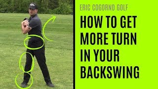 GOLF How To Get More Turn In Your Backswing [upl. by Greggs]