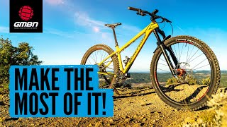 How To Get The Most Out Of Your Hardtail  Mountain Bike Tips [upl. by Eibob]