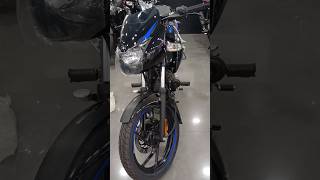 Pulsar 125 Split Seat Sapphire Black Blue Colour🔥 Latest Model 2024 taubatauba pulsar 125 shorts [upl. by Ikin]