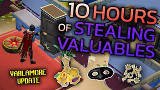 Stealing Valuables For 10 Hours Varlamore Thieving [upl. by Oribelle289]