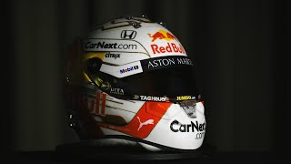 Max Verstappen reveals his 2020 helmet [upl. by Dori133]