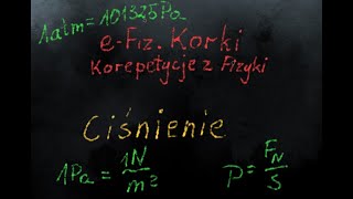 Ciśnienie  Hydrostatyka  LO1 [upl. by Jessy]