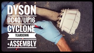 How to take apart and clean a Dyson UP16DC40 cyclone [upl. by Hezekiah472]